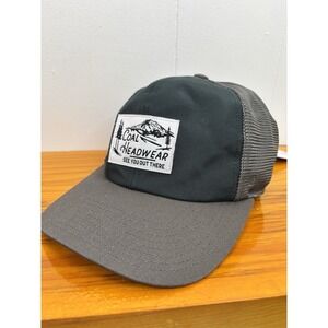 Coal Outdoor Headwear Gray Mesh Hat Snapback Cap Logo Adjustable - NEW